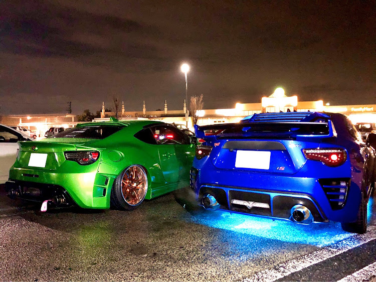 86のMT参加・幕張PA・2020年初・オフ会・雪予報に関するカスタム事例の投稿画像5枚目
