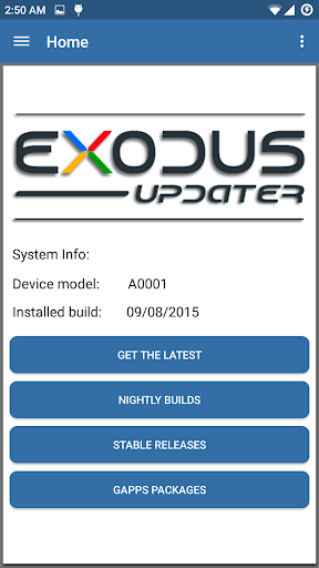 Exodus Updater