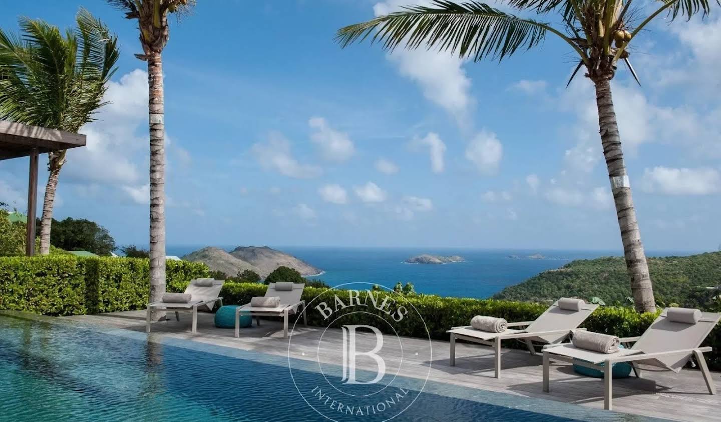 Villa with pool and terrace Saint Barthelemy