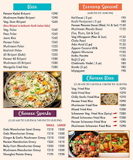 Aruvi Cafe menu 4