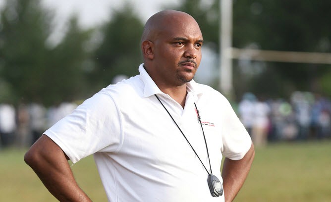 Quins coach Charles Cadovillis at a past match