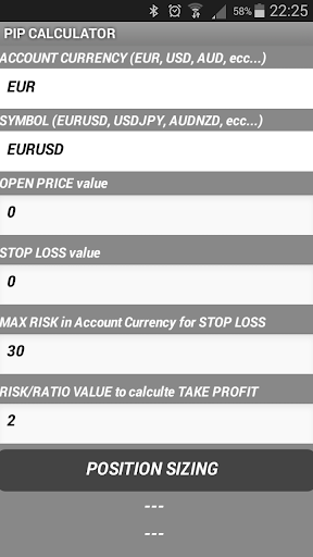 FOREX TRADING PIP CALCULATOR