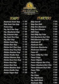 The Sonar's Multicuisine Restaurant menu 1