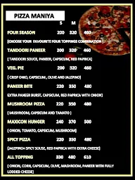 Kaku Pizza menu 2