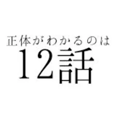 正体がわかるのは12話