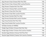 Prashant Roll menu 5