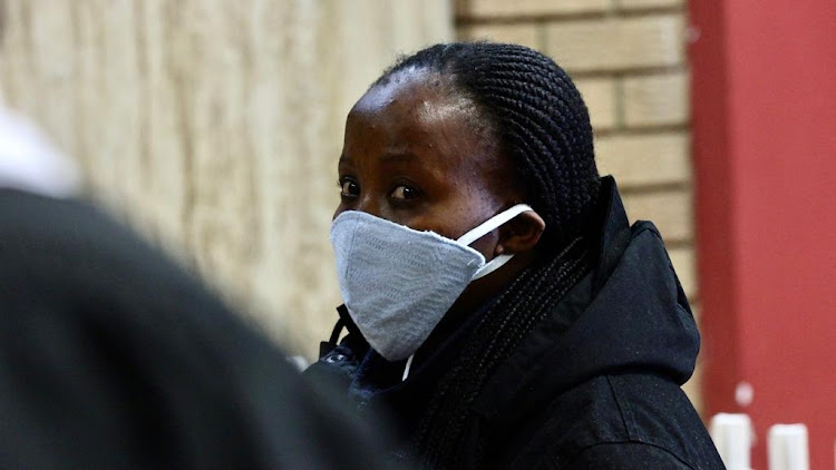 Makgodi Josephine Pheeha appeared in court on Monday for allegedly killing her boyfriend.