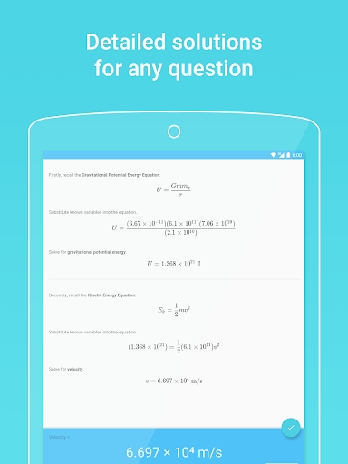 phywiz solves your physics homework for you