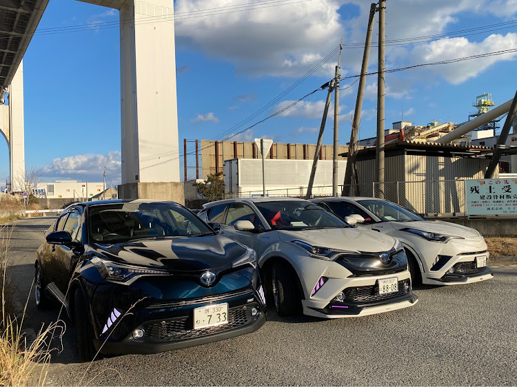 C-HRのいいね＆フォロー＆コメントありがとうございます・あわつば珍道中御用納め➕圭さん🤗・師走突入・fan工房の弟子たち・もうすぐクリスマスですね～に関するカスタム事例の投稿画像4枚目