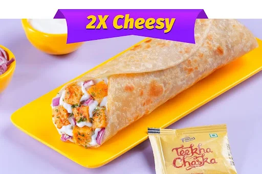 Cheesynator Melt Paneer Wrap