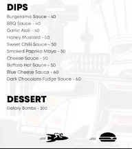 Burgerama menu 1