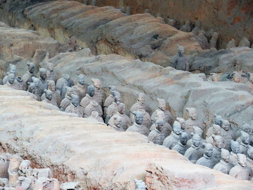 Terracotta Warriors of Xi'an China 2016