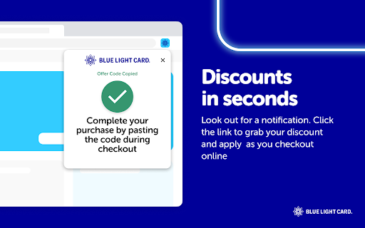 Blue Light Card - Save big on the brands you love