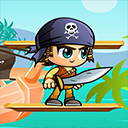 Pirate Run Away Action Game chrome extension