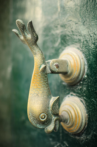 Maltese Dolphin Door Knocker