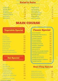 Basant Dhaba menu 2