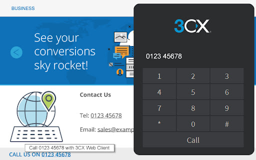 3CX Click to Call