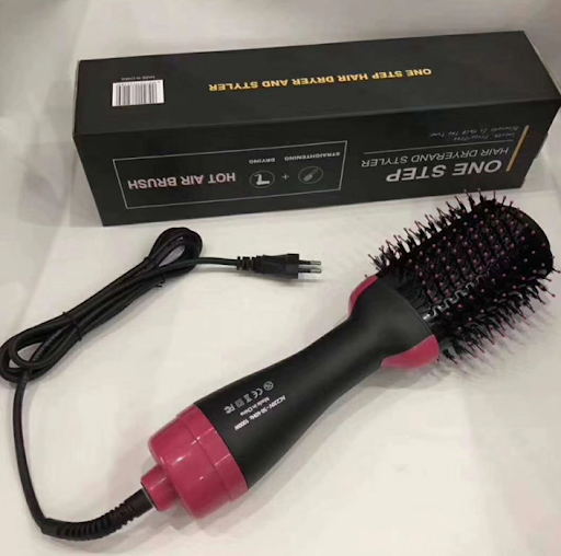 Title 7, Multifunctional Hot Air Comb 3-in-1 Hair Dryer ...