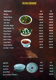 Nitin Veg Restaurant menu 3