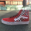 “up in flames” sk8-hi