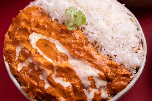 Butter Chicken Rice Bowl