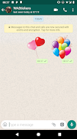 WAStickerApps - Balloons Stick Screenshot