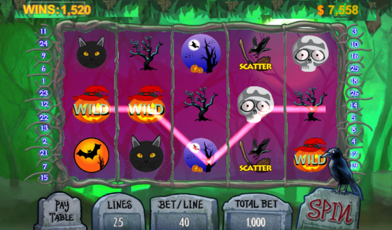 Baixar Halloween Slot 25 Linhas