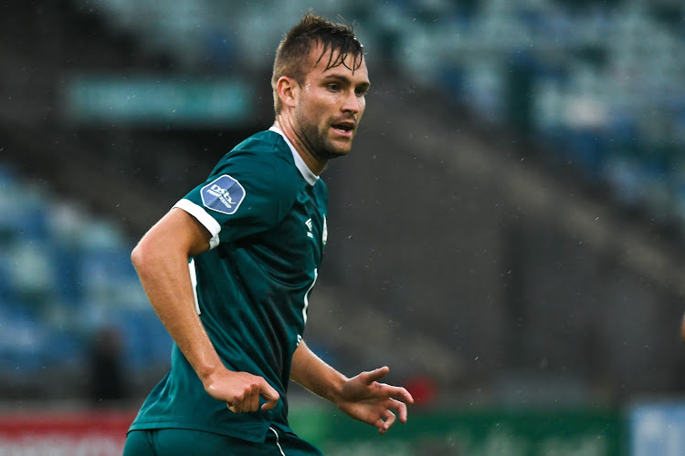 Andre de Jong of AmaZulu FC during the DStv Premiership match against Maritzburg United at Moses Mabhida Stadium on April 16.