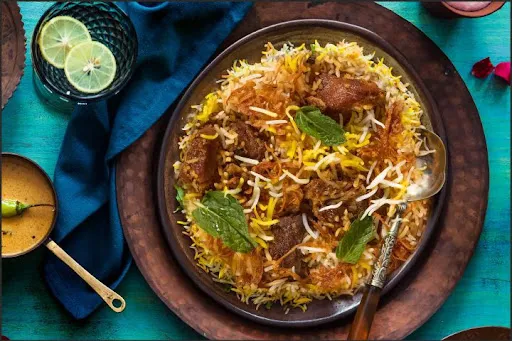 Hyderabadi Mutton Dum Biryani Boneless