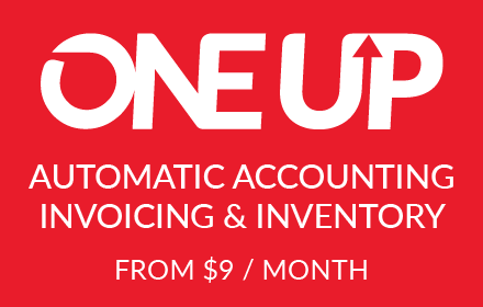 ONE UP Accounting & Invoicing chrome extension