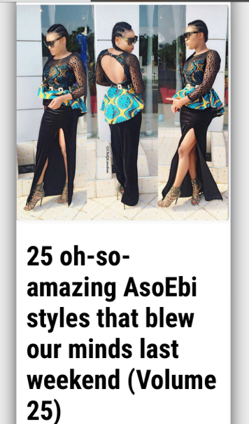 Android application African Fashion Styles 2016 screenshort