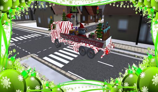 Santa Gift Delivery Truck