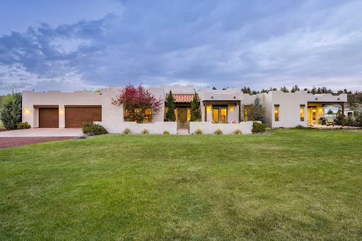 White villa green lawn cloudy sky in this luxury house for sale in Terrebonne ($1,250,000 - 291 m²)
