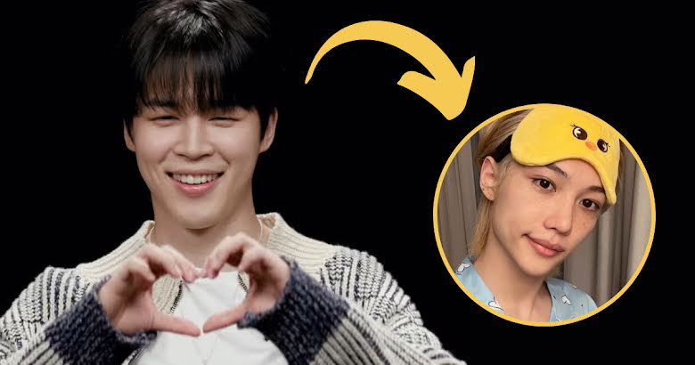 K-pop band Stray Kids' Felix reacts to Jimin's shout-out