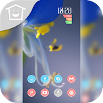 Cover Image of Herunterladen 优雅梦幻花朵主题 2.0 APK