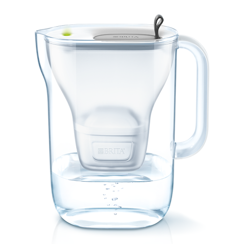 Bình lọc nước BRITA Style Grey 2.4L (có sẵn 1 lõi lọc Maxtra+ & SmartLight)