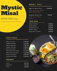 Mystic Misal And Paratha menu 2