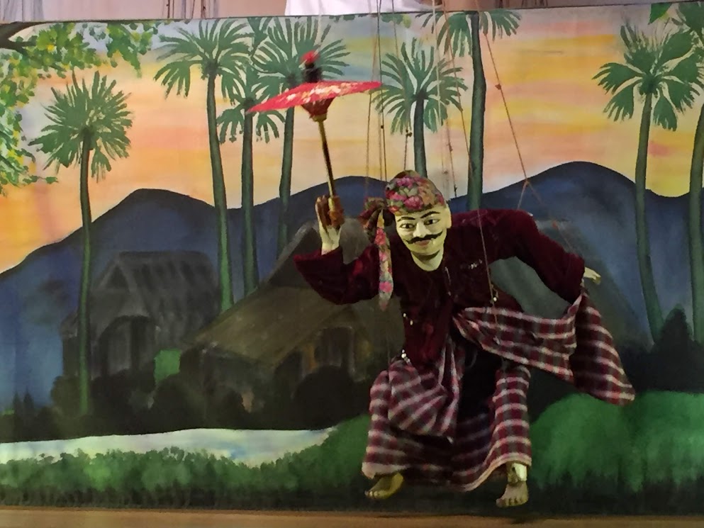 aung puppet show nyaungswhe