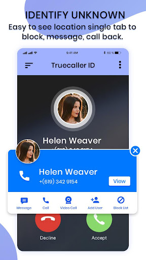 True ID Caller  Name and Location Tracker