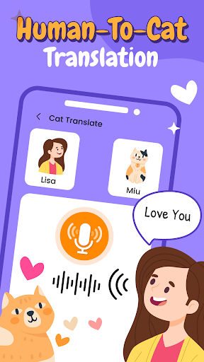 Screenshot Human to Cat Translator