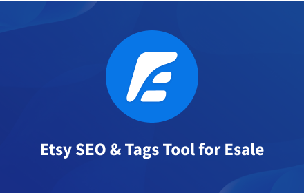 ESale - Etsy™ SEO tool for seller small promo image