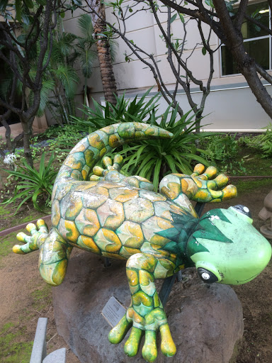 Hawaiian Gecko Statue