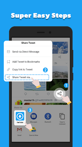 Screenshot Video Downloader for Twitter