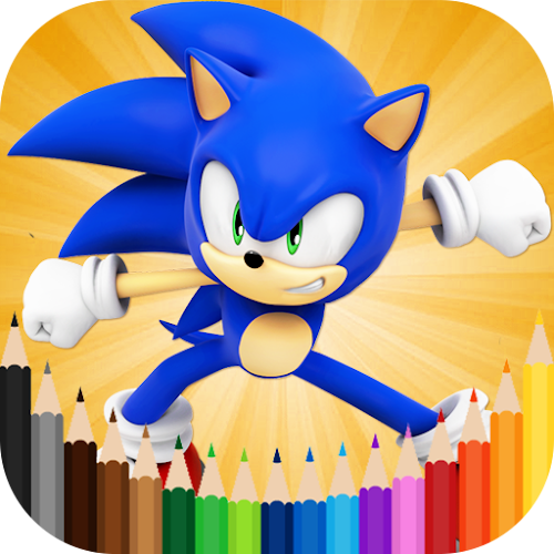 Download do APK de Livro de colorir para Sonic para Android