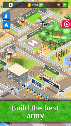 Screenshot Idle Army Base: Tycoon Game