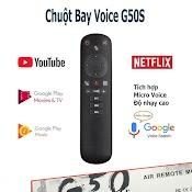 Điều Khiển Remote G50S Chuột Bay Tìm Kiếm Giọng Nói Một Chạm Voice Remote Mouse Air