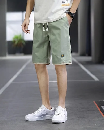 Summer Men's Shorts Sports Five-Point Pants Loose Casual ... - 3