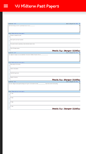 VU Mid-Term Past Papers(圖6)-速報App