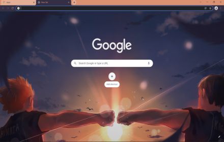 Hinata and Kageyama - Haikyuu!! chrome extension