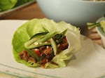 Chicken Pepper and Basil Lettuce Cups with Thai BBQ Sauce was pinched from <a href="http://www.rachaelrayshow.com/recipe/17770_Chicken_Pepper_and_Basil_Lettuce_Cups_with_Thai_BBQ_Sauce/index.html" target="_blank">www.rachaelrayshow.com.</a>